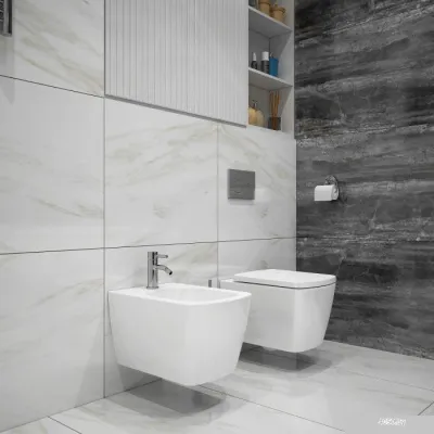 Унитаз Lavinia Boho Relfix Aveo Rimless 6 в 1 77050210 (хром пластик)