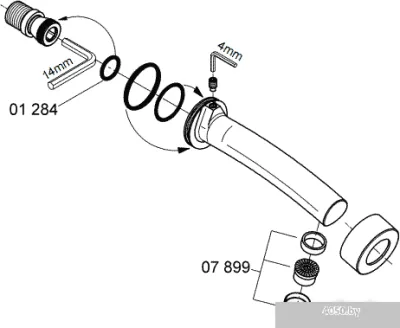 Излив Grohe Tenso 13135000