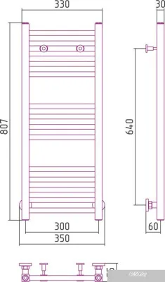 Сунержа Модус 800x300 00-0250-8030