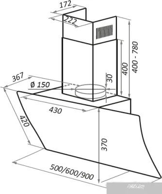MAUNFELD Sky Star Chef 60 (черный)