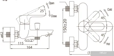 BelBagno Reno REN-VASM-CRM