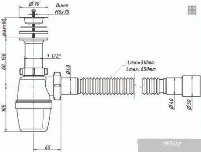 Сифон Орио А-40029