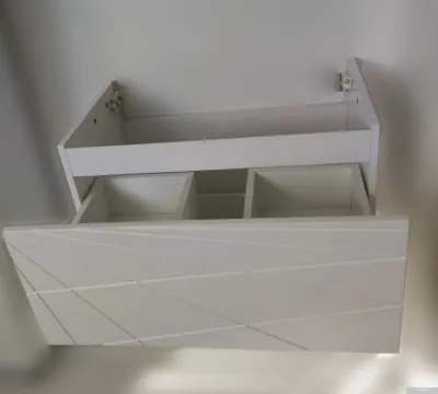 Garda Тумба под умывальник Geometry 38н_700_PVС (белый глянец)