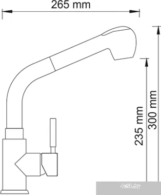 Смеситель Wasserkraft A8237