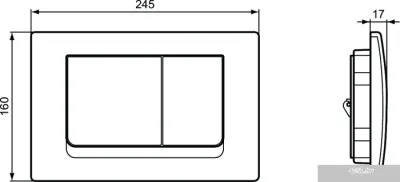 Ideal Standard ProSys Solea M1 (хром) R0108AA