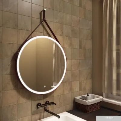 Континент Зеркало Millenium Led 65 (коричневый)