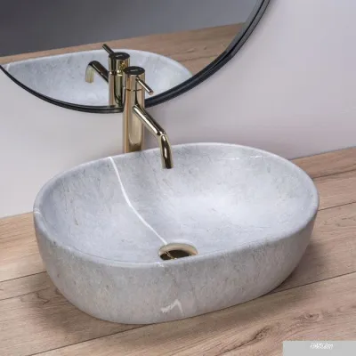 Умывальник Rea Lara (серый)