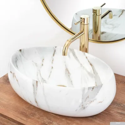 Умывальник Rea Linda (лава)