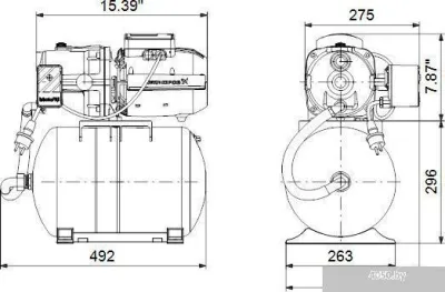 Насос Grundfos JPA 3-42 PT
