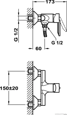 Смеситель TEKA MF-2 Forum (81.231.12)