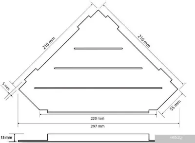 Bemeta Полка Cytro 101302450