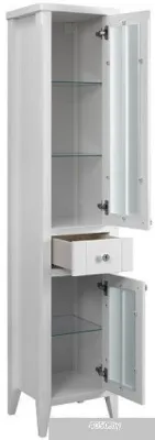 Belux Шкаф Дуглас П30-01 (1, белый глянцевый)