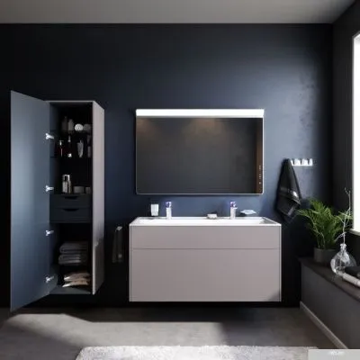 AM.PM Тумба под умывальник Inspire 2.0 120 M50AFHX1203EGM (серый)