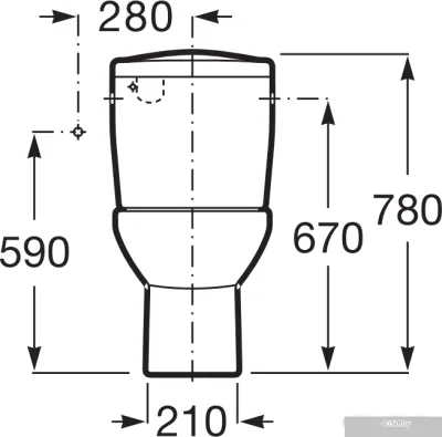 Унитаз Roca Victoria [342399000]