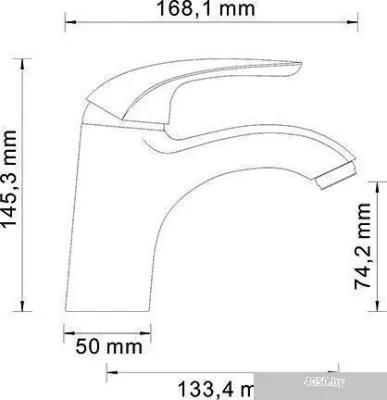 Смеситель Wasserkraft Rossel 2803