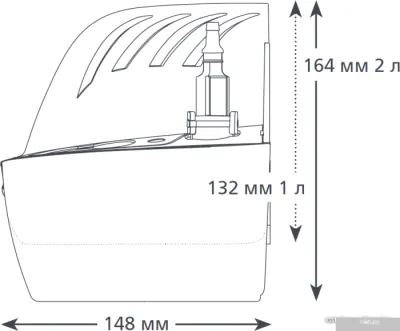 Насос Aspen Pumps Hi-flow 1 л