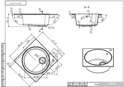 Belux Лиль ЛИ 5151 (олово светло-серый)