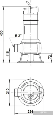 Насос Grundfos Unilift AP35B.50.06.1.V
