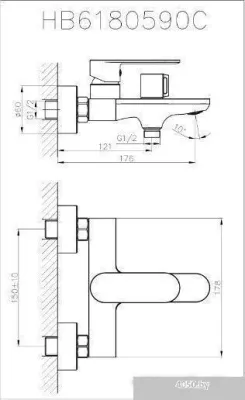 Haiba HB60590 (хром)