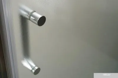 BelBagno UNIQUE-BF-1-120/135-C-Cr (прозрачное стекло)