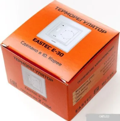 Терморегулятор Eastec E-30 механический (белый)