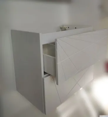 Garda Тумба под умывальник Geometry 38н_700_PVС (белый глянец)