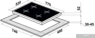 MAUNFELD CVCE774SMTBK