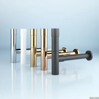 Wellsee Drainage System 182118002 (сифон, донный клапан, матовый белый)