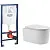 Grado GD-W204T + GROHE Rapid SL 39504000 (с кнопкой смыва)