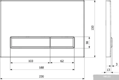 Lavinia Boho Relfix 38050601 (матовый черный/белый)