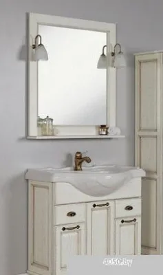 Акватон Жерона 85 Зеркало белое золото (1.A158.7.02G.EM4.0)