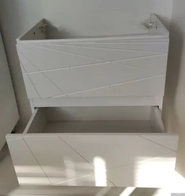 Garda Тумба под умывальник Geometry 38н_700_PVС (белый глянец)