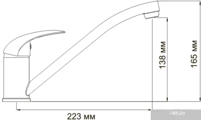 Смеситель Wasserkraft Isen 2607