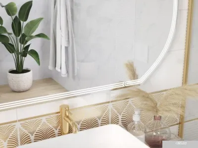 Cersanit Зеркало Led 090 Design 120x70 LU-LED090*120-D-OS