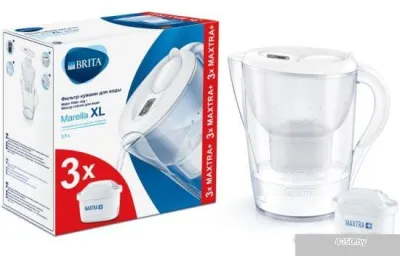 BRITA Marella XL + 3 x Maxtra+ универсальный (белый)