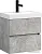 Belux Тумба под умывальник Париж НП 50-02 (31, бетон чикаго светло-серый)