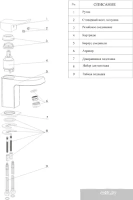 Смеситель Wasserkraft Aller 1063
