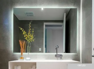 Пекам Зеркало с подсветкой GretaFly 50x80 (с сенсором на зеркале)