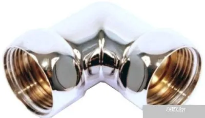 Ростела Угловая 1x1/2 г/г 740SCH1004 (хром)