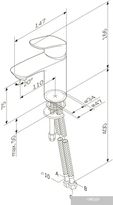 Смеситель AM.PM Like F8093016