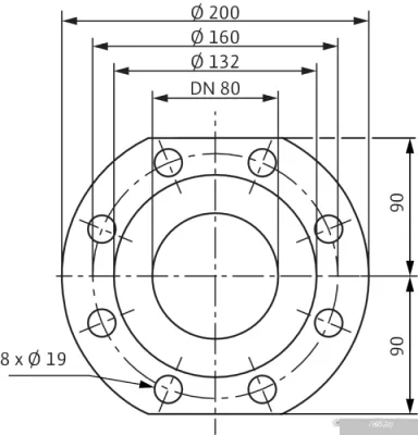 Насос Wilo TOP-S 80/15 (3~400 V, PN 10)