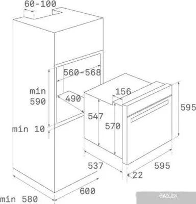 TEKA HSB 630 (белый)