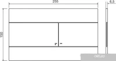 Панель смыва OLI Slim 659041 (белый)