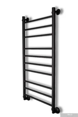 Полотенцесушитель Маргроид Вид 10 (вставки 3+4+3) 100/50 полная комплектация (Черный матовый)