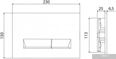BelBagno Marmi BB010-MR-CHROME