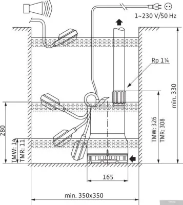 Насос Wilo Drain TMW32/11HD