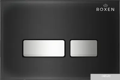 Roxen Antares Bidet в комплекте с инсталляцией StounFix Slim 6 в 1 963184 (кнопка: черное стекло)
