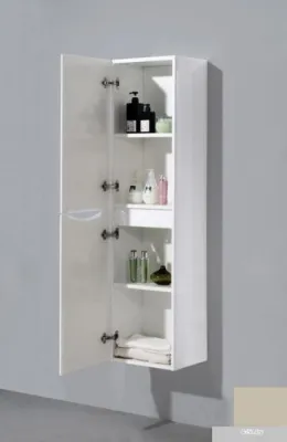 BelBagno Шкаф-пенал Ancona-N-1500-2A-SC-TL-L (левый, tortora lucido)