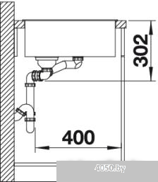 Кухонная мойка Blanco Axia III 6 S (разделочная доска из стекла, антрацит)