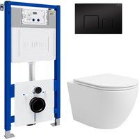 Lauter Vortex 2110830 с кнопкой 219704F (квадратная, черный)